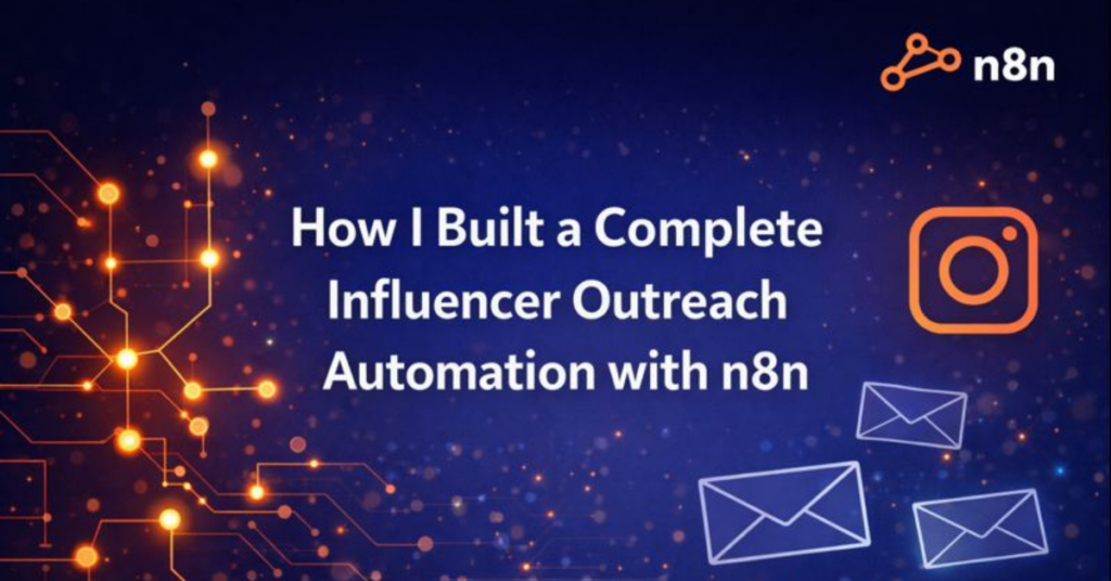 How I Built a Complete Influencer Outreach Automation with n8n (That Actually Works)