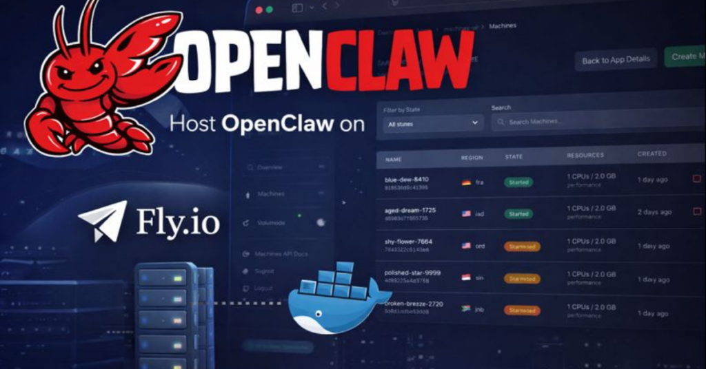How To Host ClawDBotOpenClaw On Fly.io Step By Step