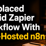 I Replaced A Paid Zapier Workflow With Self Hosted N8n